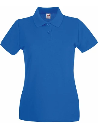 Fruit of the Loom Lady-Fit Premium Polo Dámské piqué polo 16.3030 royal blue Fruit of the Loom Lady-Fit Premium Polo Dámské piqué polo 16.3030 royal blue