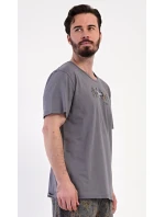 Dámské domácí šaty s krátkým rukávem Barbara Dámské domácí šaty s krátkým rukávem Barbara