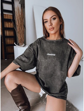 Dámské tričko CLASSICAL graphite FashionStreet RY2632