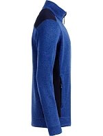 Daiber JN 862 Pánská pracovní bunda pletený fleece - Strong 02.0862 royal melange/navy Daiber JN 862 Pánská pracovní bunda pletený fleece - Strong 02.0862 royal melange/navy