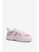 Dámské tenisky Big Star NN274359 s paměťovou pěnou systému Memory Foam v multifunkčním vzoru