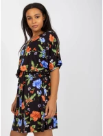 Šaty RV SK 8078.80 černé a modré