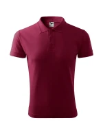 Pique Polo polokošile pánská garnet