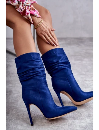 Boty na podpatku  model 173602 Step in style