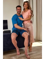Dámské třídílné pyžamo Cornette 466/322 Cleo kr/r S-2XL