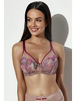 Podprsenka Soft Ava 2271 Divine Nude Wine Maxi