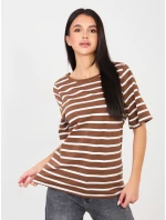 Tričko RV TS A1087.74 světle hnědé Tričko RV TS A1087.74 světle hnědé