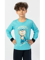 Dětské pyžamo dlouhé Motocycle