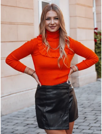 Dámský svetr NOAH oranžový FashionStreet MY1413