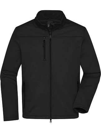 Daiber JN 1172 Pánská 3-vrstvá softshellová bunda 02.1172 black Daiber JN 1172 Pánská 3-vrstvá softshellová bunda 02.1172 black