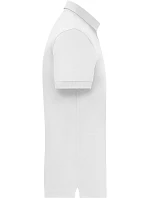 Daiber JN 1302 Pánské Slim Fit žerzejové polo 02.1302 white