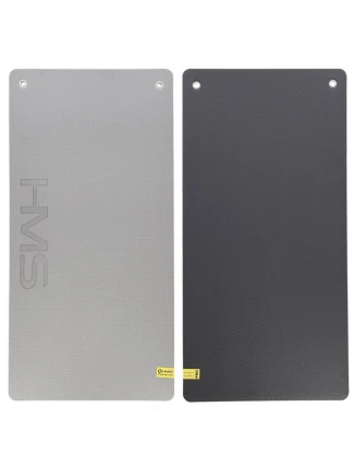 Klubová fitness podložka s otvory šedá HMS Premium MFK07