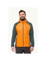 Jack Wolfskin pánská nepromokavá outdoorová bunda Routeburn Pro Hybrid M žlutá (1710511_3285)