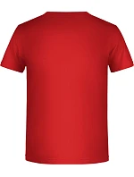 Daiber 8008B Chlapecké tričko z bio bavlny 02.808B red Daiber 8008B Chlapecké tričko z bio bavlny 02.808B red