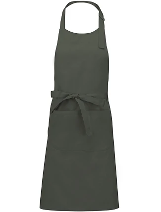 Kariban K 885 Zástěra s laclem 20.K885 green olive Kariban K 885 Zástěra s laclem 20.K885 green olive