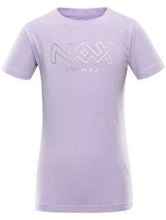 Dětské triko nax NAX UKESO pastel lilac