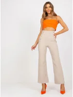 Dámské kalhoty SP 16008.01X béžová - Rosa Rossa Dámské kalhoty SP 16008.01X béžová - Rosa Rossa