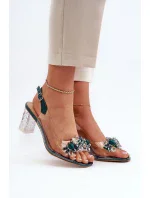 Sandály na podpatku  model 195570 Step in style