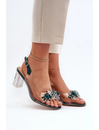 Sandály na podpatku  model 195570 Step in style