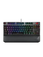 ASUS ROG Strix Scope NX TKL Deluxe Herní klávesnice USB Německá černá, šedá