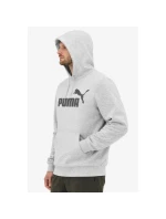 Puma sportovní klokaní mikina s kapucí pánská šedá fashion cotton pánské