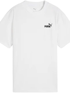 Dětské tričko Puma ESS Small No.1 Logo Relaxed Tee bílé 684920 02