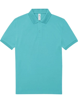 B&C My Polo 180 Piqué polo 01.U424 meta turquoise B&C My Polo 180 Piqué polo 01.U424 meta turquoise
