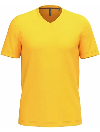 Kariban K 357 Pánské tričko s výstřihem do V 20.K357 yellow Kariban K 357 Pánské tričko s výstřihem do V 20.K357 yellow