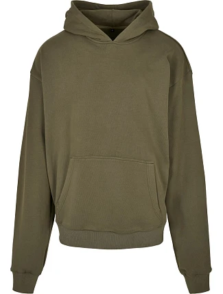 Build your Brand BY 162 Mikina s kapucí z těžké bavlny "Ultra Heavy" 56.0162 olive Build your Brand BY 162 Mikina s kapucí z těžké bavlny "Ultra Heavy" 56.0162 olive