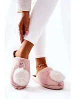 Polstrované pantofle Labuť Světle růžová Reya Polstrované pantofle Labuť Světle růžová Reya