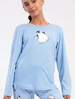 Dětské pyžamo dlouhé Tučňák