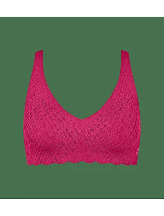 sloggi ZERO Feel Bliss Soft bra - Berry - SLOGGI Berry - SLOGGI