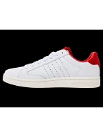 Tenisky K-swiss LOZAN KLUB LTH WHITE/MARS RED/SNOW WHITE-M (07263-113-M)
