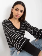 Dámská halenka RV BZ 8613.15x černobíle - FPrice