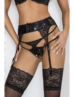 Dámský podvazkový pás V-6472 černá - Axami Dámský podvazkový pás V-6472 černá - Axami