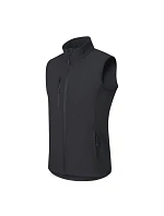 Pánská softshellová vesta Trail (ebenově šedá)