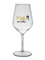 MATKA NA TAHU - čirá nerozbitná sklenice na víno 470 ml