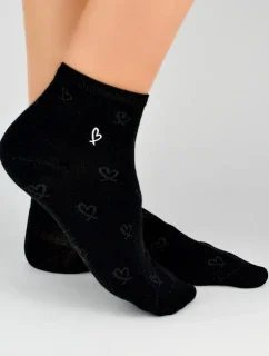 VISKÓZOVÉ PONOŽKY S HEDVÁBÍM ST040