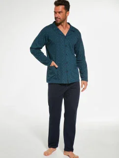 Cornette pyžamo 114/64 délka/r S-2XL pánské oblečení na zip