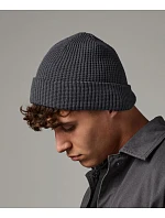 Beechfield B 52N Pletená bio čepice s vaflovým úpletem 53.052N graphite grey Beechfield B 52N Pletená bio čepice s vaflovým úpletem 53.052N graphite grey