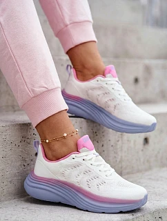 Dámské sportovní boty Big Star TT274046 bílé