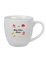 Personalizovaný keramický hrníček 400 ml s letním mixem Personalizovaný keramický hrníček 400 ml s letním mixem