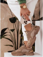Dámské tenisky LIZZE khaki FashionStreet ZY0455