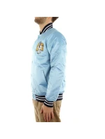 Mitchell & Ness NCAA Heavyweight Satin Jacket University Of North Carolina OJBF3413-UNCYYPPPLTBL pánské provedení
