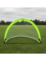 Fotbalová tréninková branka - neonově zelená (M) 120x80x80 cm