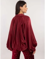 Košile DHJ KS 15257.53P bordó