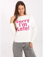 Mikina EM BL 624.90P bílá a růžová