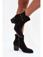 Boty na podpatku  model 219573 Step in style