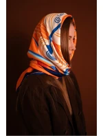 Art Of Polo 25235 Saténová šála Universe