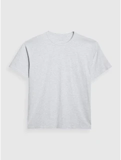 Oversize hladké unisex tričko 4F 4FWSS25TTSHU1972-27M